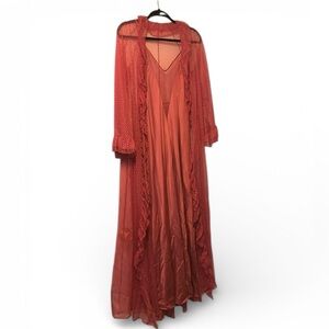 Vintage Two Piece Slip + Robe